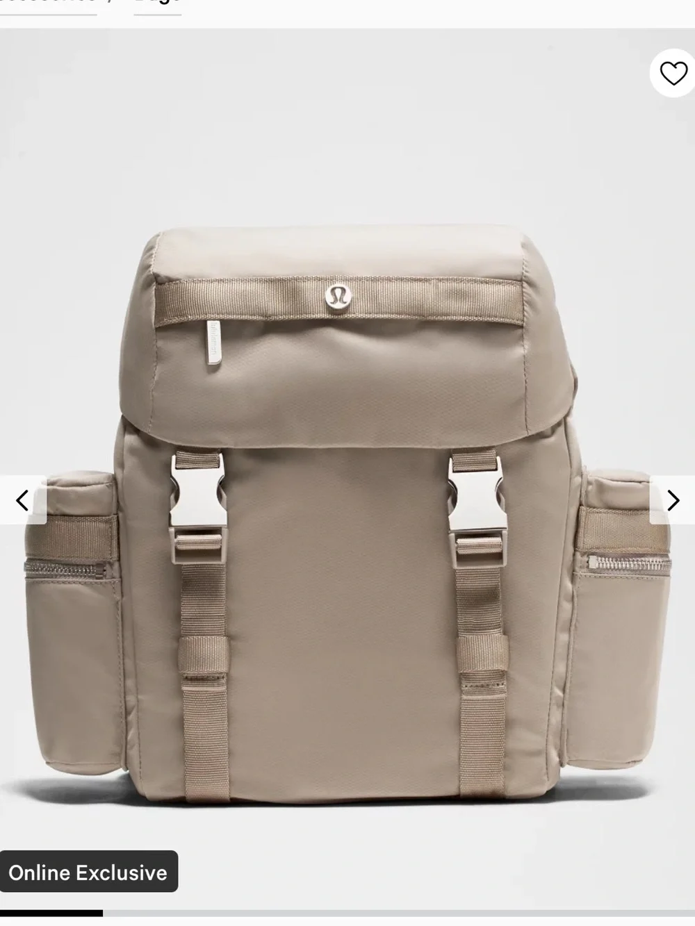 *NWT* Wunderlust Backpack Small 14L Raw Linen